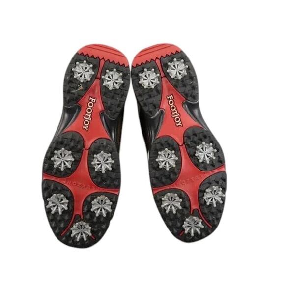 FootJoy Golf Shoes Mens 8 Saddle Oxford GreenJoys Sport Cleat Spikes Classic Low - Picture 13 of 15